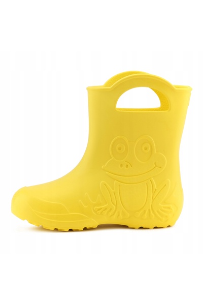 NO BRAND Cizme de ploaie pentru copii, model Broască, ușoare, din cauciuc EVA...