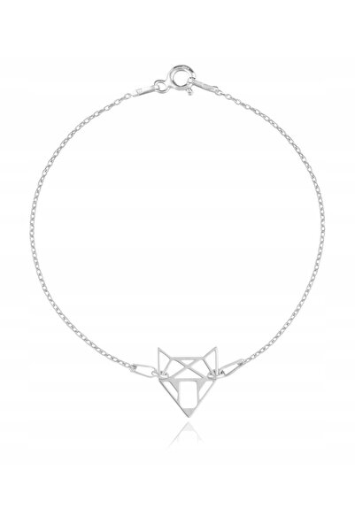 NO BRAND Brățară LIS LISEK origami argint 925
