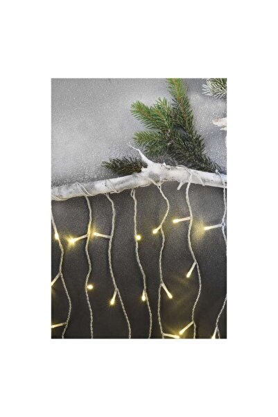 NO BRAND PERDEA de lumină GIRLANDĂ de beculețe SOPLE, alb cald, 300 LED + TIM...