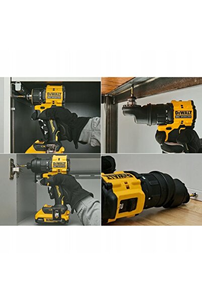 Dewalt I. Mașină de găurit și înșurubat DCD803M1T-QW 18V XR 1x4Ah 73Nm 4 în 1...
