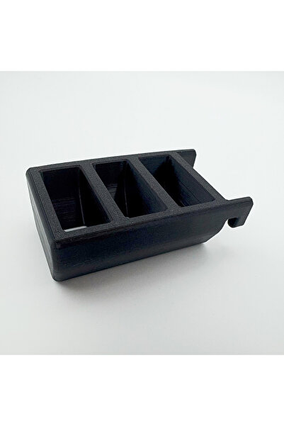 Choice1 Black Scissors & Pliers Storage Rack 3-Grids Simple Pegboard Storage ...