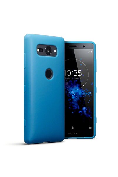 Terrapin Θήκη Σιλικόνης Sony Xperia XZ2 Compact - Matte Blue