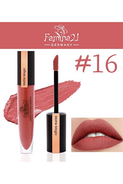 famina21 Matte Magic Long Lasting Lip Gloss Matte Liquid Lipstick