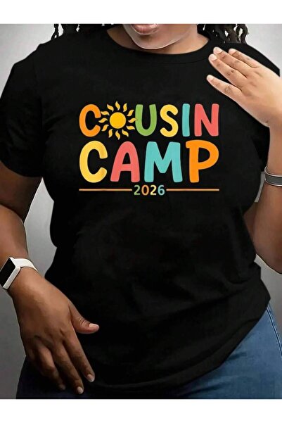 NOURAM تي شيرت Cousin Camp Crew 2026 Summer Beach Family Boy Girl Cruise Vaca...