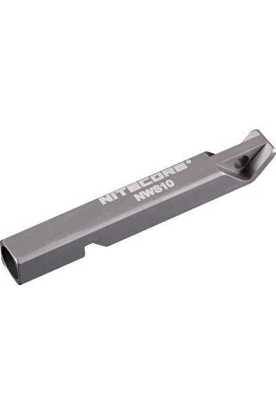 Nitecore NWS10 Full Metal Unibody Whistle - Σφυρίχτρα Επιβίωσης Τιτανίου -120...