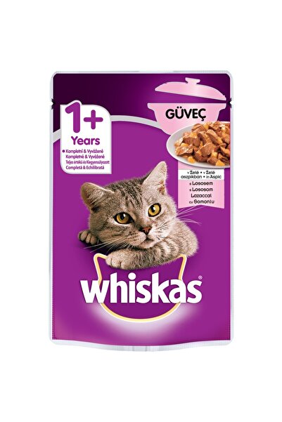 Whiskas Güveç Somonlu Pouch 85 gr