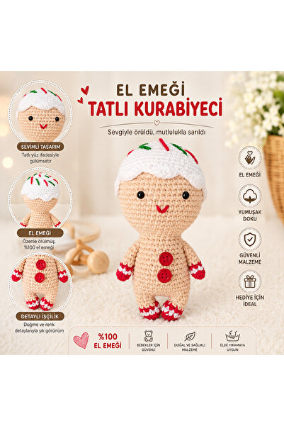amigurumi kurabiye bebek
