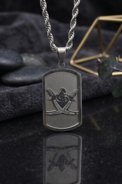 Prestige Hz. Ali Zulfiqar Sword Necklace Stainless Steel Chain 902888