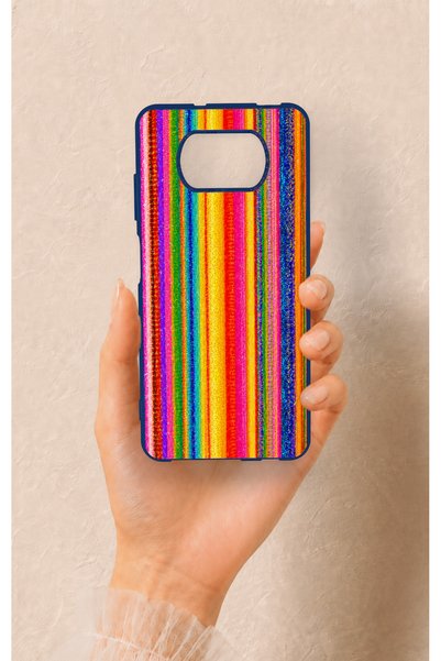 Vip Case Poco X3 Compatible Colorful Patterned Silicone Case