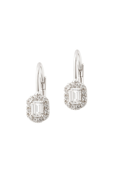 OPAL Cercei cu zirconiu alb din argint 925