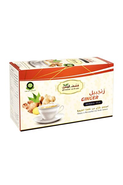 Qutoof Alwadi Ginger Herbal Tea – 24 Tea Bags