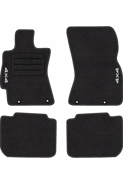 NO BRAND COVORAȘE CU BRODERIE 4X4 PENTRU SUBARU LEGACY V (2009 - 2014) SET LUX