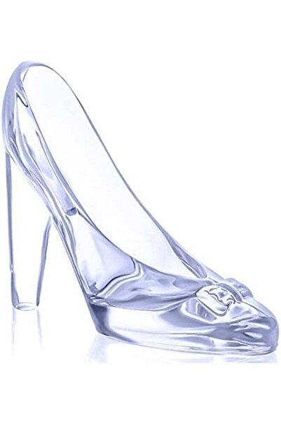 Generic Crystal Glass Slipper Shoe Home Decor