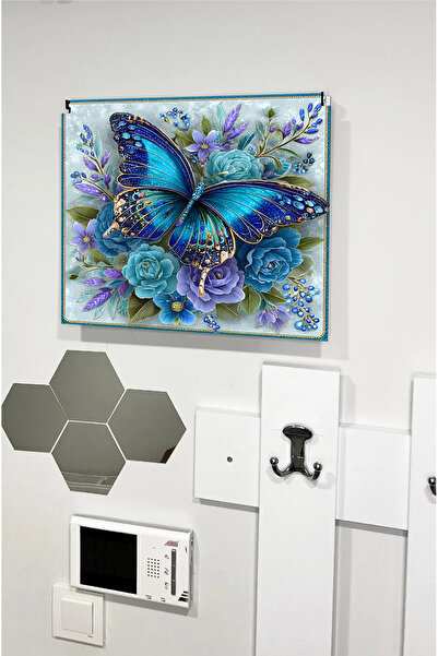 kutuTR Dekoratif Sigorta Kutusu Kapağı 39x32 cm Açılır Kapaklı Elektrik Panos...