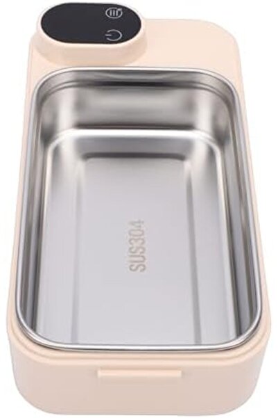 snapcart ITEFDTUTNE Cordless Electric Lunch Box, 304 Stainless Steel Digital ...