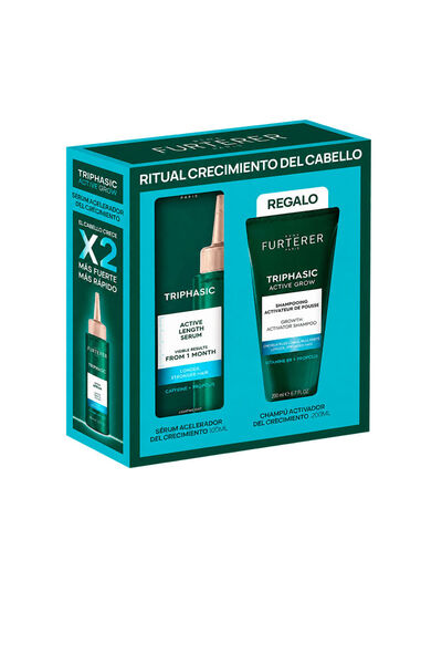 Rene Furterer Triphasic Active Grow Serum + Shampoo Set 2-teilig 2 pz