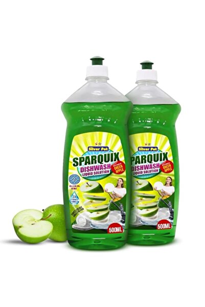 Generic Brand Silver Pot Green Apple Dishwashing Liquid (2 X 500 ml) – Ultra ...