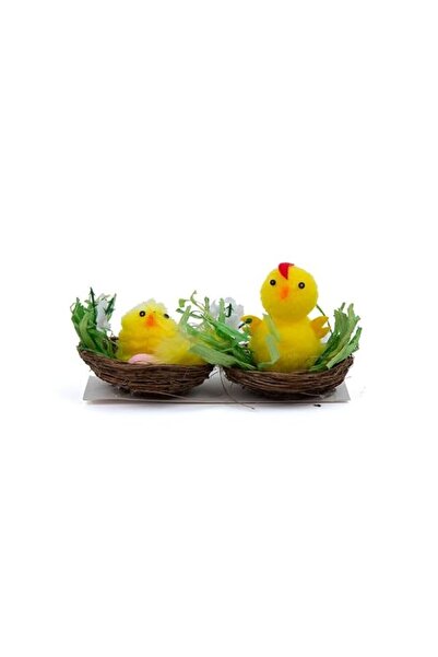 Generic Brand DAISO Chick Figurine Set In Display Boxes, Specifically Easter-...