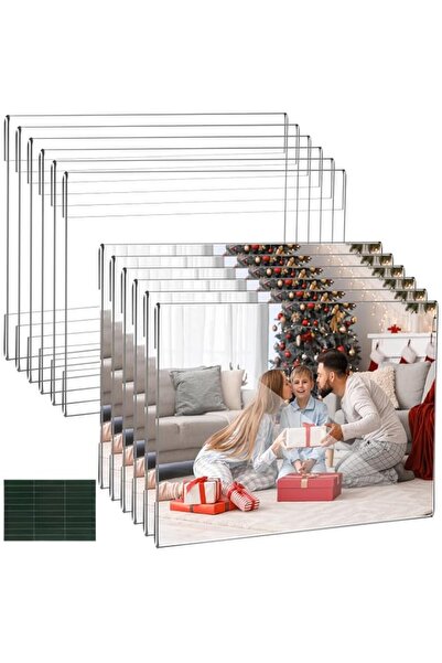 Generic Brand Qunclay 12 Pcs Clear Acrylic Picture Frames 4 x 6 Inches Photo ...