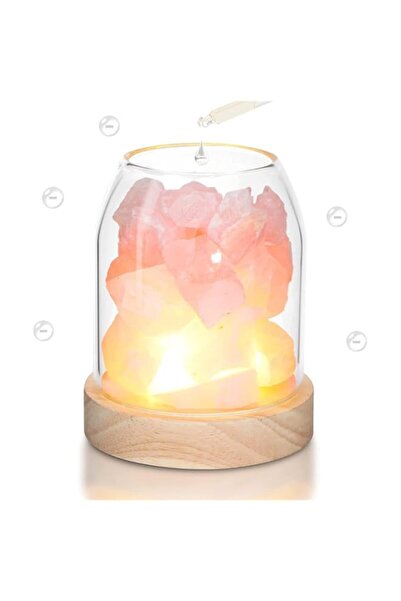 Generic Brand Himalayan Salt Essential Oil Diffuser, USB Night Light with Nat...