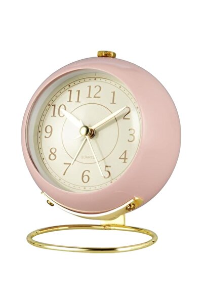Generic Brand Aputue Battery Alarm Clock, Retro Analog Silent Non-Ticking Des...