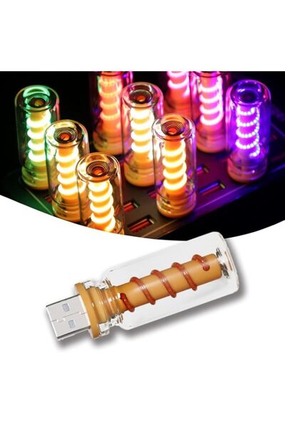 Generic Brand Retro USB Night Light Touch Control, Adjustable Mini LED Bulb f...