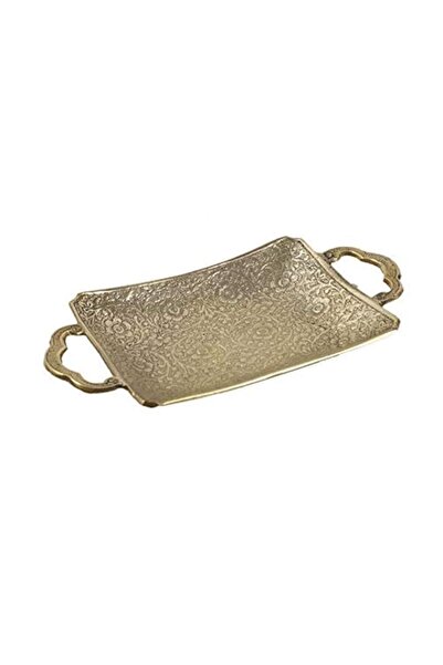 Generic Brand Aatm Brass Handicraft Designed Embossed Serving Brass Plate, De...