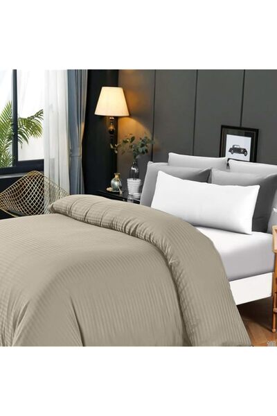 Generic Stone Double Size 225 X 245 cm Hotel Linen Duvet Cover, Double/ Full ...