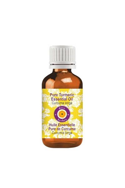 Generic Brand Deve Herbes Pure Turmeric Essential Oil (Curcuma longa) Steam D...