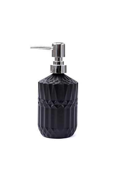 Generic 1PC Black Glass Soap Dispenser, 350 ML Liquid Dish Hand Soap Dispense...