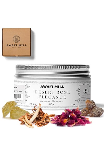 Generic Brand AWAFI MILL Desert Rose Elegance Bakhoor Mix – Expertly Crafted ...