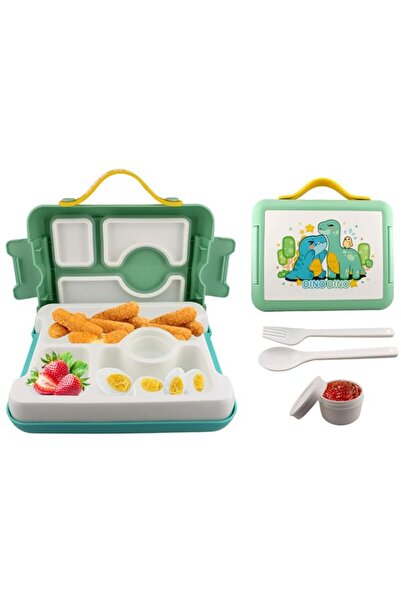 Generic Dinosaur Lunch Box for Kids | Leakproof, BPA-Free, Airtight Bento Box...