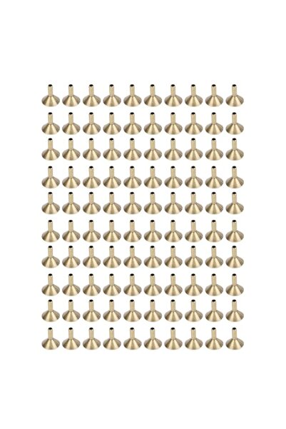 Generic Brand TOPINCN 100 Pack Metal Backflow Incense Cone Holders, Funnel Sh...