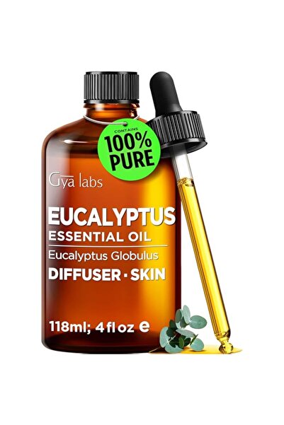 Generic Brand Gya Labs Eucalyptus Essential Oil - 118 ml - for Hair, Skin, Di...