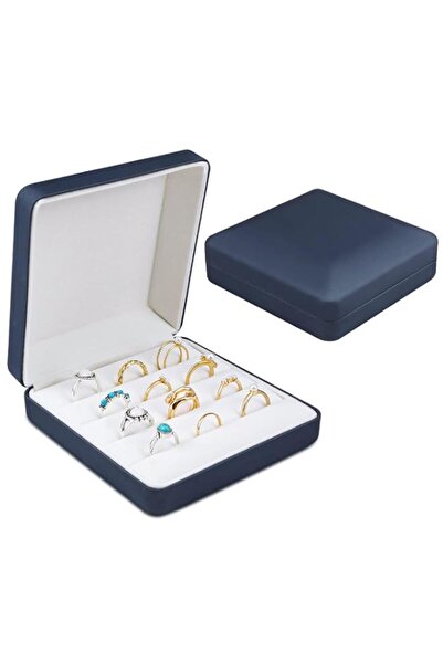Generic Brand TERRIFI Travel Jewelry Organizer Case, Small Leather Jewelry ca...