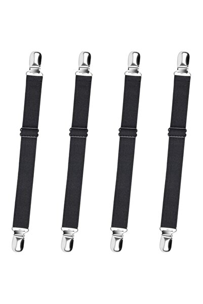 Generic 4Pcs Bed Sheet Suspenders, Adjustable Bed Sheet Holder Straps Sheet F...