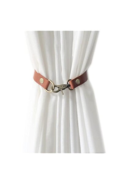 Generic Leather Curtain Tiebacks 2Pcs Leather Curtain Buckle Creativity Curta...