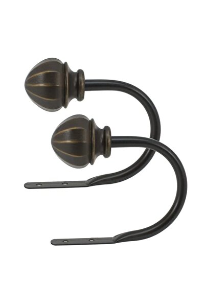 Generic Brand Decopolitan Curtain Holdback Pair, Vintage Bronze