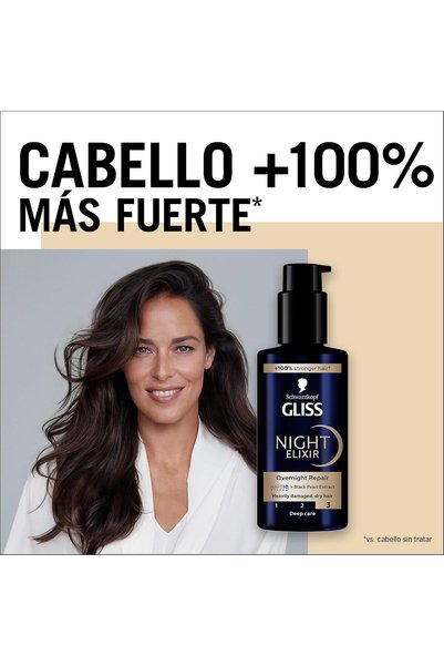 Gliss Night Elixir Repair Night Care Serum, 100ml