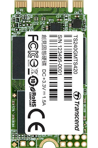 Transcend 420S SSD 240GB Τύπου M.2 με σύνδεση SATA III TS240GMTS420S Χύμα