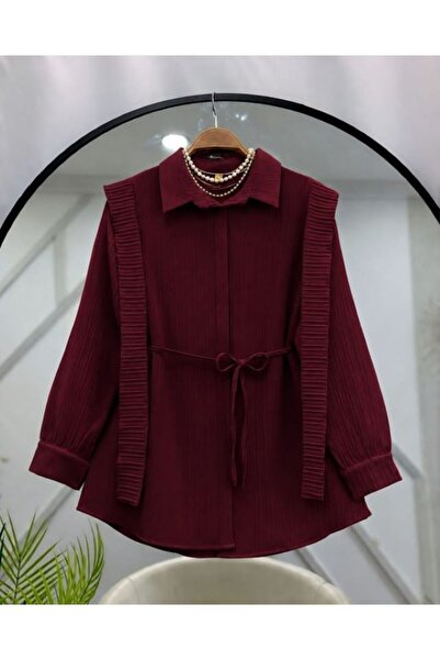 SHİROSA Hijab Tunic with Shoulder Details