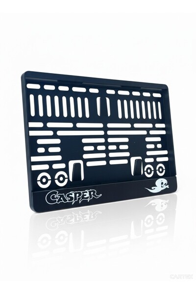 Cartex Casper Motor Plaka Çerçevesi 1 Adet Esnek plakalık