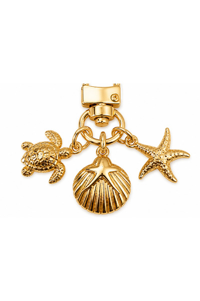 Hanori Accessory Hanori Ocean Charm – Kaplumbağa, Deniz Kabuğu ve Deniz Yıldı...