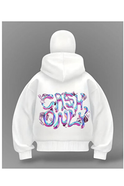 LAYORA Oversize Full Mask Printed Cardigan – Unisex, Loose Fit, Long Sleeve K...