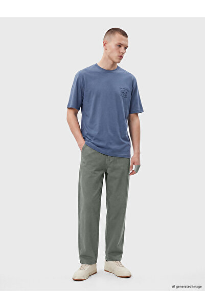 LC Waikiki Pantaloni pentru bărbați NEVAVM Relax Fit Gabardin cu diferență de...