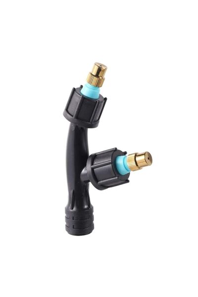Generic SOLDOUT™ Double Nozzle Agricultural Garden Atomization Brass Nozzles ...