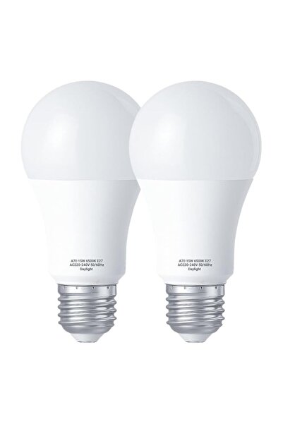Generic Duravel A70 LED Light Bulb, 15W, 6500K Daylight, E27 Base, AC 220-240...
