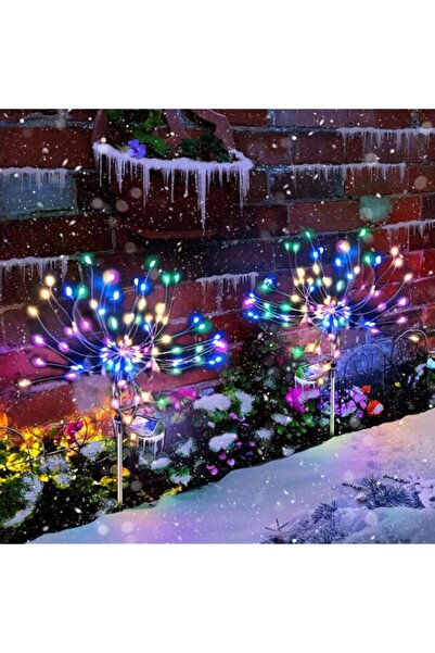 Generic Eid Ramadan Firework Lights,2 Pack Upgraded Outdoor Solar Decorative ...
