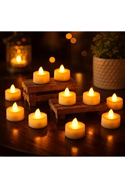 Generic Satyam Kraft Led Tea Light Candle Diya For Diwali Decoration/Home Dec...
