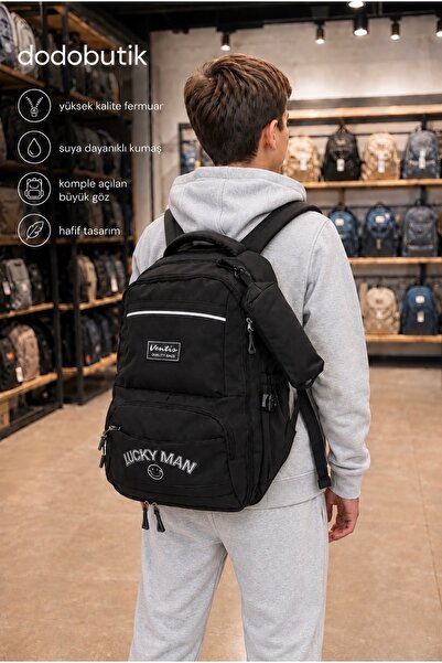 DodoButik Large Size, Water Resistant, School Bag